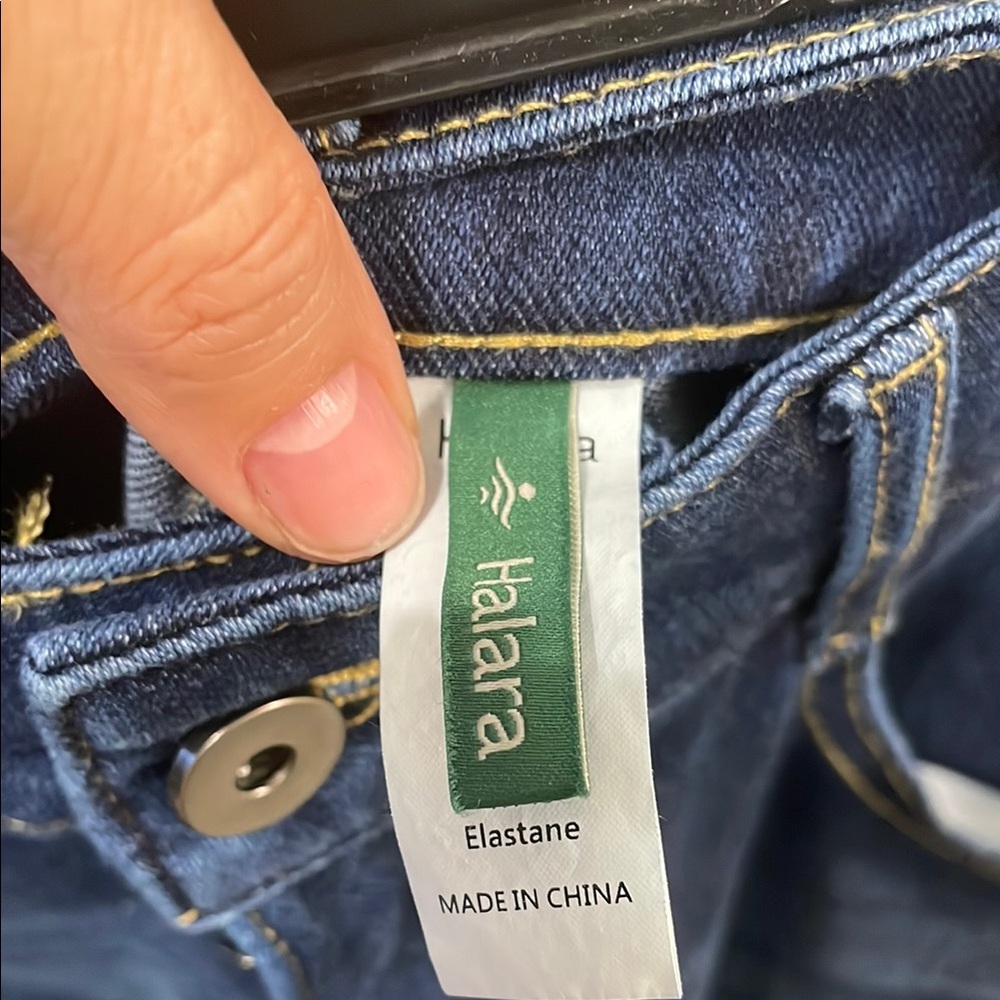 HALARA Wide Leg Denim Jeans - Picture 10 of 11